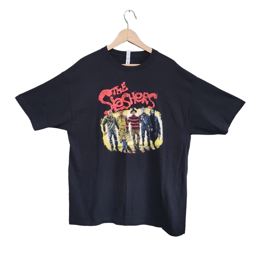 Halloween Horror The Slashers Character Graphic Tee